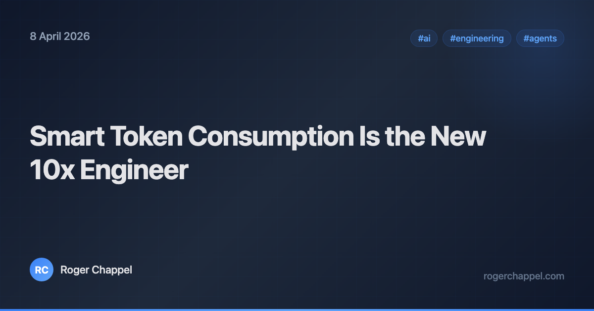 Smart Token Consumption Is the New 10x Engineer