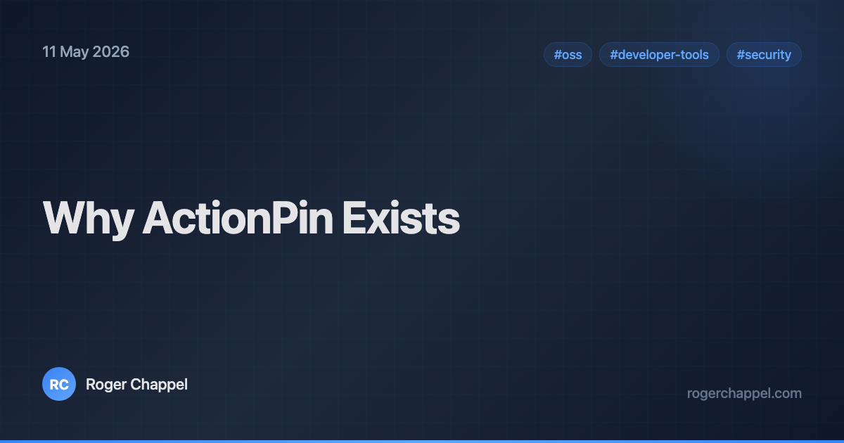 Why ActionPin Exists